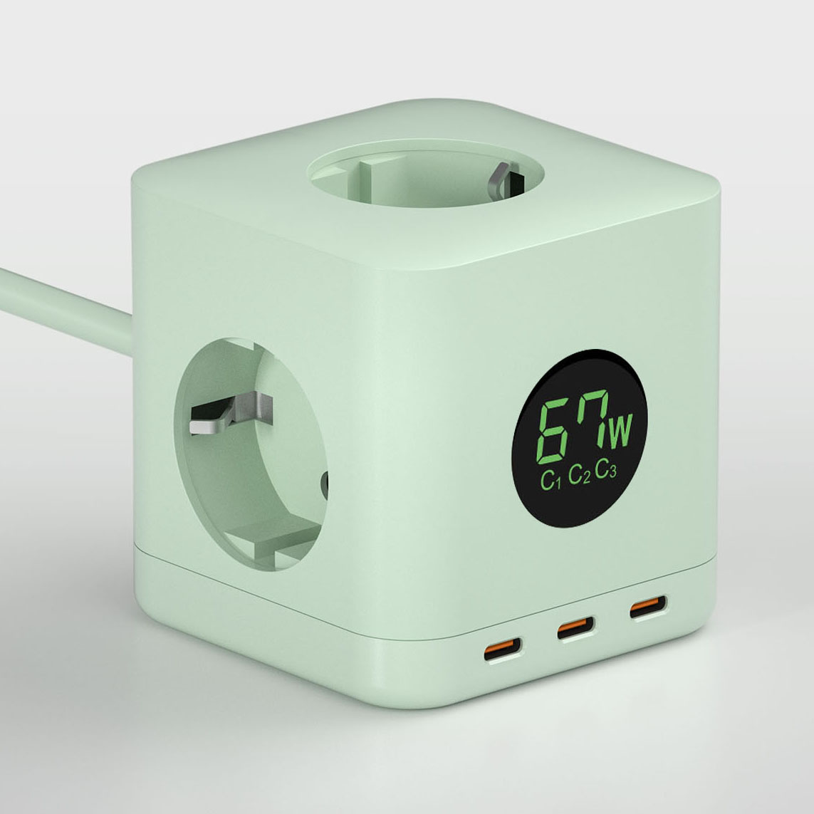 67W GaN Power Strip (PA6512E)